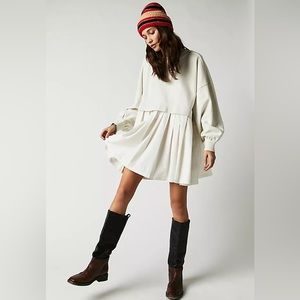 FREE PEOPLE Eleanor Sweatshirt dress